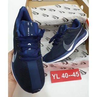 รองเท้าผ้าใบไนกั้ รองเท้าวิ่งNike ZoomX Pegasus Turbo Navy Blue size 41-45 Free Box(New)