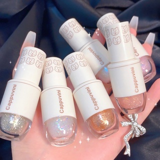 Cappuvini CP53 อายแชโดว์กลิสเตอร์เนื้อลิควิด ประกายระยิบ กันน้ำ กันเหงื่อ ติดทน Glitter Liquid