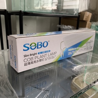 ไฟ LED สำหรับตู้พรรณไม้น้ำ SOBO slim bright COB Plant lamp ขนาดสำหับตู้ 20 30 40 50 60 80 เซ็นติเมตร