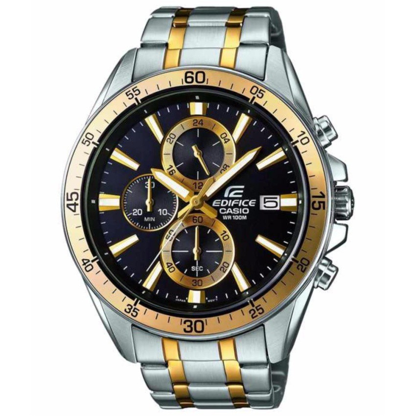 นาฬิกาข้อมือ CASIO EDIFICE EFR-546SG-1AV สีเงินสลับทอง