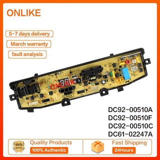 SAMSUNG เครื่องซักผ้า บอร์ด PCB สําหรับ ซัมซุง WA80G5F DC92-00694A DC61-02247A DC92-00510A/F/C