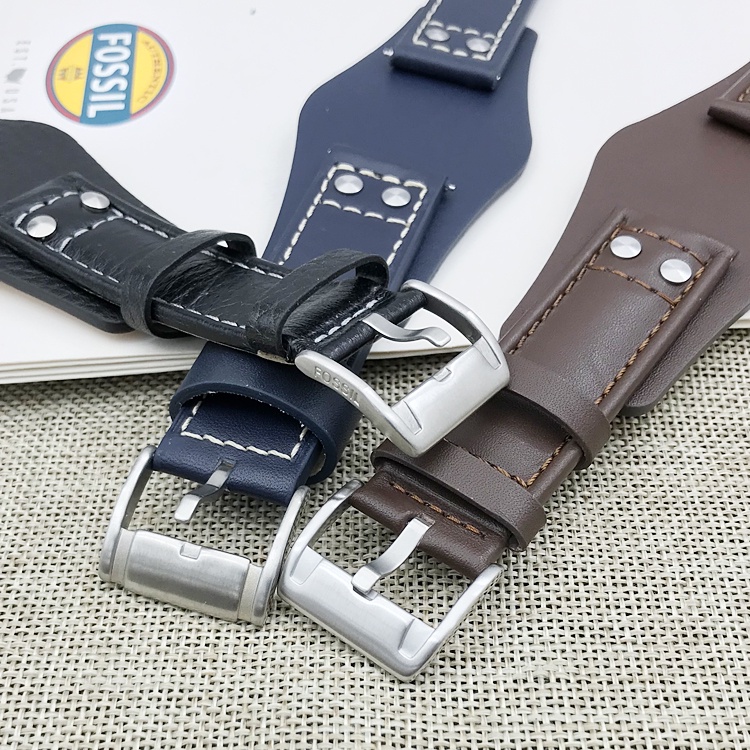 สําหรับ สายนาฬิกา FOSSIL สายหนัง 22 มม. สําหรับ CH2564, CH2565, CH2891, CH3051