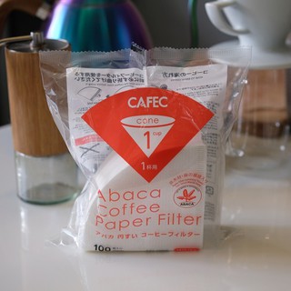 กระดาษกรองกาแฟ CAFEC Abaca Filter Paper บรรจุ 100 ชิ้น