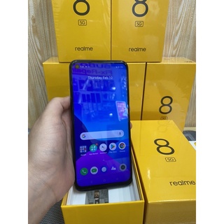 ‼️Realme 8 5G[RAM8/128GB]เครื่องศูนย์ไทยสภาพใหม่‼️#อุปกรณ์ครบ ใช้งาน5G#