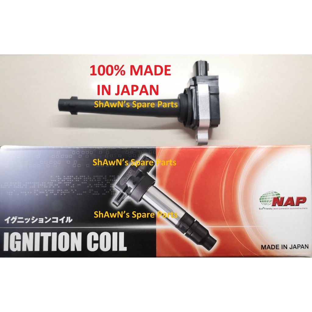 Nissan Latio Livina Sylphy G11 Teana J32 2.0 X-Trail T31 คอยล์จุดระเบิด ( 3 PIN ) - NAP JAPAN