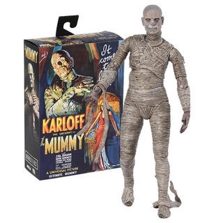 NECA  KARLOFF THE MUMMY UNIVERSAL MONSTERS ALTIMATE MUMMY Action Figure 18 cm(แท้)