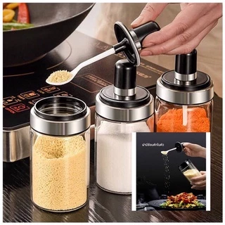 kingshopping PP72(ร้านไทย)ขวดใส่เครื่องปรุงอาหาร ( เครื่องครัว ที่ใส่อาหาร-ครื่องเทศ และเครื่องดื่ม-ขวดแก้ว )