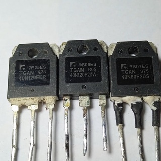 ของถอด ตู้เชือม 1200V 40A Trench IGBT TGAN40N120F2DS TGAN40N120F2DW TGAN40N120FDR ราคาต่อ 1 ตัว