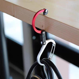 LOCOFISH ตะขอปีนเขาD Shape Lazy Lock Hookตะขอมัลติฟังก์ชั่นfunctional