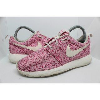 [38/24] Nike Roshe Run Sail Pink Force ของแท้ มือสอง สภาพสวย