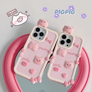 เคสซิลิโคนนิ่ม ลายหมูน่ารัก สําหรับ iphone 14 pro max 13 pro max 12 pro max 11 pro max xs max xr x 6 6s 7 8 plus