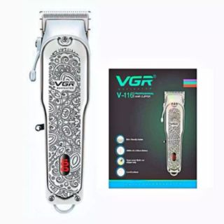 ปัตตาตัดผมไร้สาย VGRื-V 116 ปัตตาเลี่ยนตัดผม VGR ((รุ่นใหม่ล่าสุด))แบตตาเลี่ยน ตัดผม VGR V-116 ดีไซน์สวยๆ