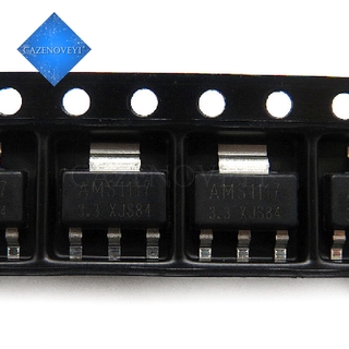 ชิ้นส่วนอิเล็กทรอนิกส์ AMS1117-3.3V AMS1117-3.3 AMS1117 LM1117 1117 SOT-223 100 ชิ้นต่อล็อต