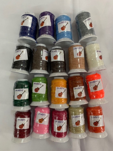 เชือกเทียน เชือกถักสร้อย สำหรับงานdiy เชือกเครื่องประดับ เบอร์2 ขนาด 2 มิล ม้วนเล็ก 30 หลา