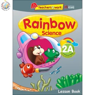 Global Education หนังสือแบบเรียนวิทยาศาสตร์ระดับอนุบาล 2 Rainbow Science Lesson Book K2A