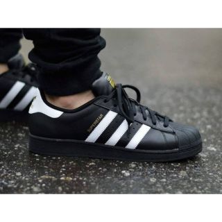 adidas Superstar Black ของใหม่ ของแท้100% Size 3.5UK - Size 10.5UK