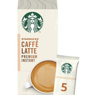 STARBUCKS Caffè Latte, Caramel , Mocha Premium Instant Coffee Mixes (4 Sticks/Box)