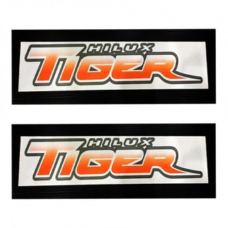 สติกเกอร์ แต่งซิ่ง ลายข้างรถ ติดกระจก รถยนต์ TIGER (STICKER CAR) 284-racing