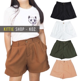 Kittie.shop กางเกงขาสั้น แฟชั่นผู้หญิง รุ่น K02