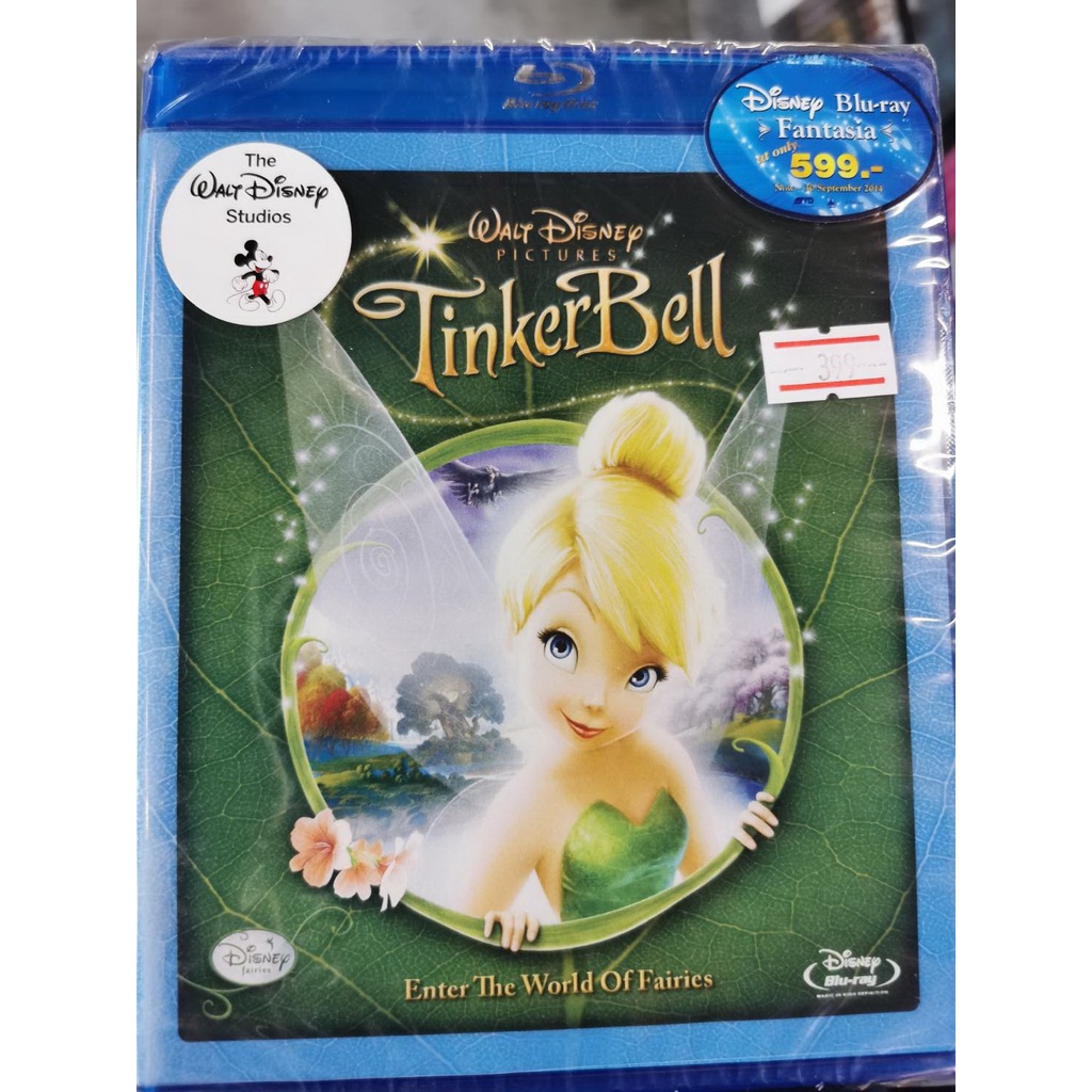 Blu-ray : Tinker Bell (2008) ทิงเกอร์เบลล์ " Walt Disney Studios " Disney Animation การ์ตูนดิสนีย์