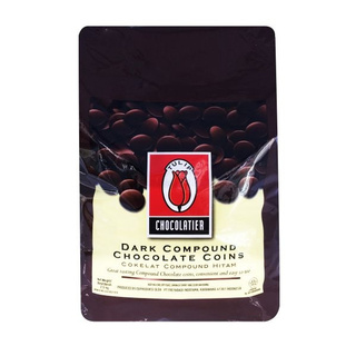 ** สินค้าขายดี ** ทิวลิป ดาร์กคอมพาวด์ 2.5 กิโลกรัม Tulip Dark Choc Compound 2.5 kgโคตรถูก