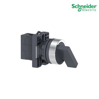 Schneider Electric - Selector switch, ขนาด 22 mm, ที่จับแบบยาว, 2 ตำแหน่ง, แบบค้าง, สีดำ, 1 NO_XA2EJ21 ที่ร้าน PlugOn