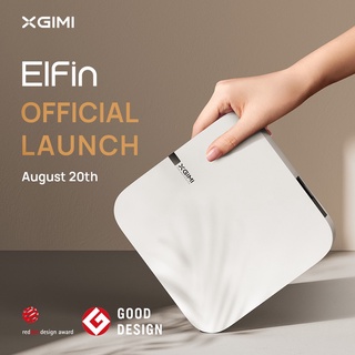 XGIMI Elfin 1080P Portable Projector Android TV 10.0, 800 ANSI Lumens, HDR 10+, Harman Kardon, Auto Keystone, Auto Focus