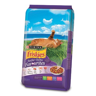 ✨ขายดี✨ ฟริสกี้ส์ อาหารแมว เซิร์ฟฟิ่ง เฟเวอริส 7 กก.  Friskies Friskies Surfin Turfin 7 kg