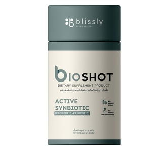 Bioshot Active Synbiotic (15 ซอง) ฟื้นฟูระบบขับถ่าย ปรับสมดุล เสริมภูมิร่างกาย