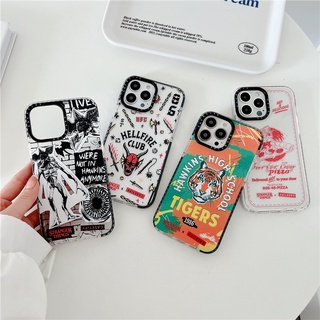 พร้อมส่ง CASETiFY【Stranger Things】เคสโทรศัพท์มือถือ ซิลิโคนนิ่ม กันกระแทก ลายมอนสเตอร์ สําหรับ IPhone 13 Pro Max 12 Pro Max 11 Pro Max X XS XR 7 8 Plus