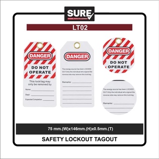 Suresafe ป้ายสีแดง T02