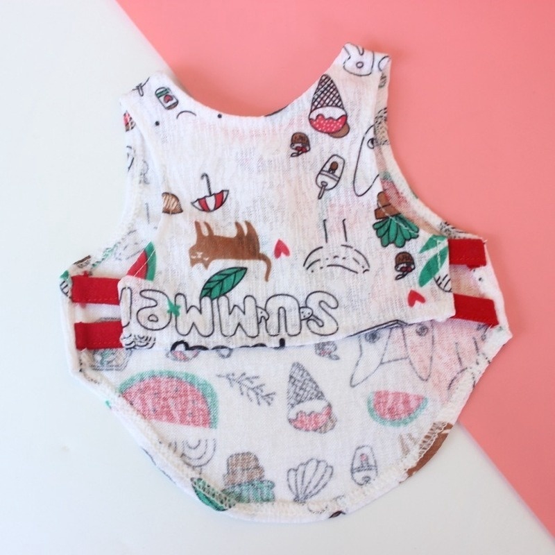 พร้อมส่ง เสื้อสำหรับสัตว์เลี้ยง สุนัข เเมว ใส่ง่าย สบายตัว ละบายอากาศ ได้ดี - รูปที่ 5