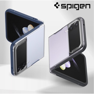 Spigen / Galaxy Z Flip 4 Color Brick case - Matt bumper blue black flip4