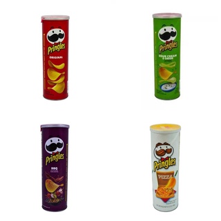 Pringles Potato พริงเกิลส์ โปเตโต้ มันฝรั่งแผ่นทอดกรอบ