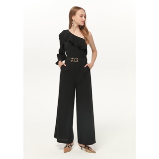 jumpsuit จั๊มสูท ชุดไปคาเฟ่ ชุดไปทะเล ชุดไปเที่ยว Size S Lyn around lynaround