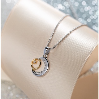 TWINKLING OF RAWEE LUNA NECKLACE สร้อยอคอเงินแท้925