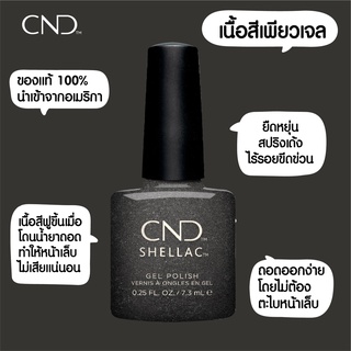 Cnd Shellac Powerful Hematite 0.25 oz.