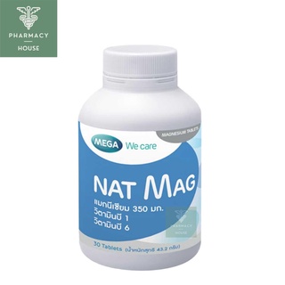 Mega Nat Mag 30 tablets