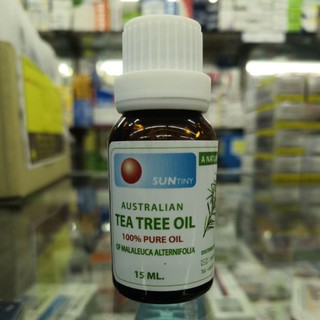 Tea Tree Oil ทีทรีออย 100% 15​มล.