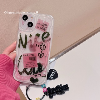 Ins ใหม่ เคสโทรศัพท์มือถือนิ่ม กันตก ลายกราฟฟิตี้ สําหรับ Apple Iphone 14pro Max 13 12 11 14pro X XR 14plus