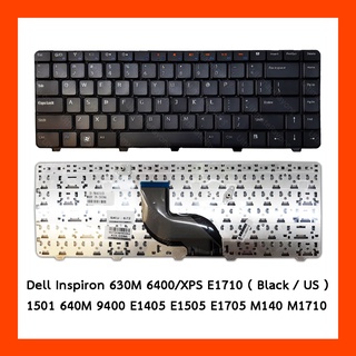 Keyboard Dell Inspiron N4010 4030 Black UK (Big Enter) แป้นอังกฤษ ฟรีสติกเกอร์ ไทย-อังกฤษ