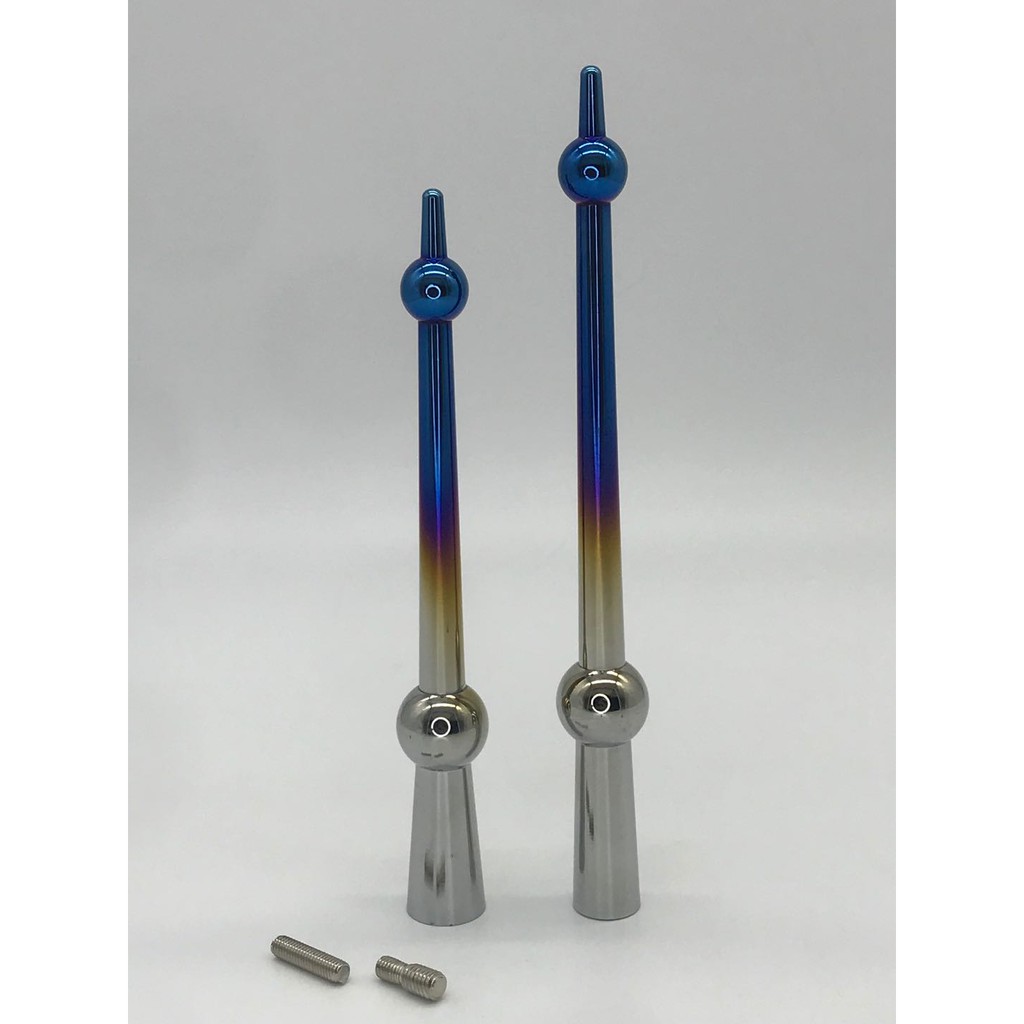 เสาอากาศ ไทเท เสาอากาศรถยนต์ รับสัญญาณได้จริง ผ่านการไดร์ เป็นแบบเกลียวถอดได้ ตัวยาว18cm ตัวสั้น15cm ติดตั้งเองได้ง่าย