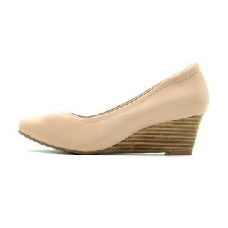 รองเท้าหนังแกะ ICONIQ รุ่น Evelyn 2.2" Wedge in Latte