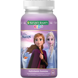 วิตามินรวมกัมมี่ สำหรับเด็ก ชนิดกัมมี่ Nature’s Bounty Kids Disney® Frozen Multivitamin Gummies, 200 Count