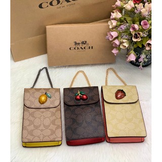 COACH PHONE CASE CROSSBODY BAG