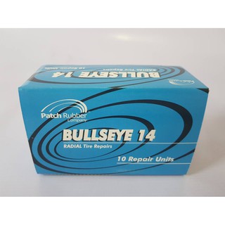 แผ่นปะยางเรเดียลรถบรรทุก Bullseye14 ขนาดแผ่นปะยาง 76x127มม. (3x5นิ้ว)