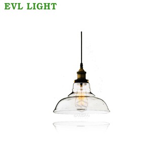 โคมไฟห้อย Loft Style ติดเพดาน  EVL-CH-7258/1#แถมหลอดฟรี#