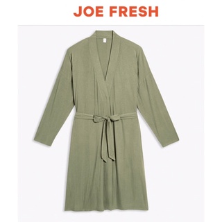 Joe Fresh Rib Robe Green