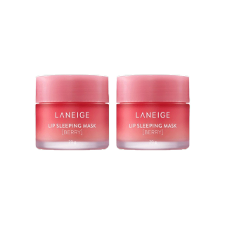 [1แถม1 3-8 มี.ค.] LANEIGE Lip Sleeping Mask Berry EX 20 x2 ลาเนจ ลิป สลีปปิ้งมาส์ก กลิ่นเบอร์รี่ ลิปมาส์กข้ามคืน 2 ชิ้น