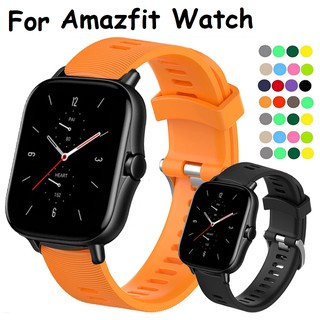 สาย Amazfit Bip 3 , Amazfit GTS 2 Strap,Amazfit GTS 2 mini,GTS, สายนาฬิกา Amazfit BIP U pro, Amazfit Bip 3 pro ,Amazfit GTR 2,Garmin forerunner 245,Garmin venu sq,Garmin vivoactive 3,Huawei watch GT 2 42mm Soft Silicone Strap